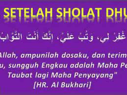 Doa Setelah Sholat Dhuha Arab Latin Dan Artinya Yang Pendek