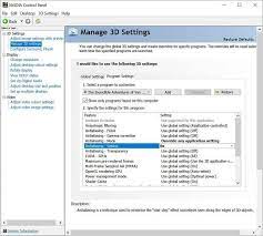 8 Aspects Best Nvidia Control Panel Settings For Gaming 2021 Nvidia Control Panel Custom Pc
