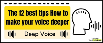 The 12 Best Tips How To Make Your Voice