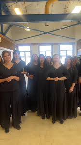 They did not in fact let us sing FEIN in the concert 😭#fein #feinfeinfein  #choir #girlchoir #seattle #soprano #alto #trebleclef