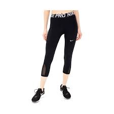 1 Athlitiko Kolan Nike Training Pro Capri Mayro Bq9761 010 Nike Training Fashion Nike