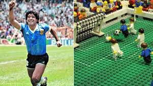 Tamminen no solo fotografió al astro argentina el día de la mano de dios y el gol del siglo, sino también en todos los partidos de las cuatro copas del mundo que participó con la albiceleste, salvo contra la urss en 1990. Diego Maradona La Mano De Dios Y El Gol Del Siglo En Impresionante Version Lego Seleccion De Argentina Rpp Noticias