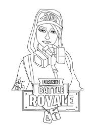 Ausmalbilder Fortnite Kostenlos Helden Aus Dem Spiel Ausdrucken