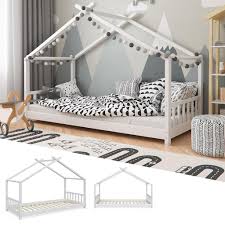 Ich suche ein hausbett am besten mit rausfallschutz. Vitalispa Kinderbett Hausbett Design 90x200cm Real De