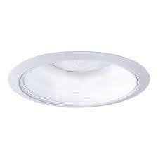 6 inch recessed can light trim, aluminum reflector, use with br30/38/40, par30/38, led, incandescent, cfl, halogen, for 6 in. Halo 310 Series 6 In White Recessed Ceiling Light Coilex Baffle And Trim Ring 310w The Home Depot