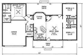 Cape Cod Home Design 3 Bedrms 2 Baths 1298 Sq Ft 174 1031 House Layout Plans House Plans One Story Country Style House Plans