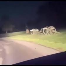 Here the ghostly figure can be seen lingering the corridor before it fades out and appears to float through the wall. Video Tourist Captures Ghost Sighting At Gettysburg Battlefield Sparks Debate Whp