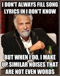 Image result for i don't know the words
