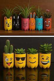 ‪diy plastic bottle flower pots‬‏