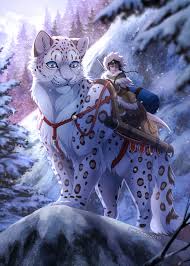 Big Cat Zine Snow Leopard By Seyumei On Deviantart Cute Fantasy Creatures Fantasy Creatures Art Leopard Art