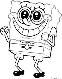 Also, the coloring forces mentally to split figure on a parts, and to understand how this parts works together. Coloring Pages For Kids Spongebob Big Smilee4ad Book Black Figures Printable Drawings Stephenbenedictdyson