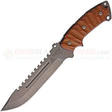 TOPS Knives Steel Eagle Delta Class Hunter Point Rocky Mountain Knife (7.5"  Acid Rain) 107C-DCRMT