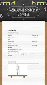 Izrađena je od željezne žičane mrežice sa ili bez keramičke jezgre ( . Razdvajanje Sastojaka Iz Smjese Interactive Worksheet By Marina Colak Wizer Me