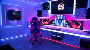 World Best Setup 2018 Youtube Gaming Room Setup Video Game Rooms Computer Gaming Room