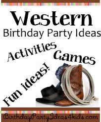 Western decor & furniture western decor is all about spunk and spirit, bringing together the desert beauty of the southwest with rugged cowboy charm and rustic good looks. Western Theme Birthday Party Ideas For Kids