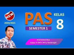 Maybe you would like to learn more about one of these? Pas Matematika Kelas 8 Semester 1 Rangkuman Matematika Kelas 8 Semester 1 Youtube