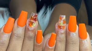 That is why we set a goal in front of us to find something perfectly fresh and easy to. Acrylic Fullset Fall Nails Acrylic Nails Beginners How To Do Fullset Fall Degsin Youtube