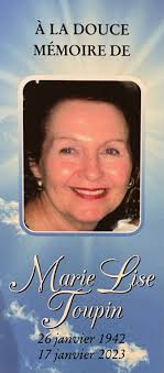 Marie-Lise Toupin Marino 1942-2023