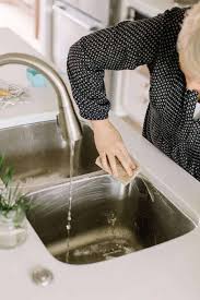 how to clean your stainless steel sink