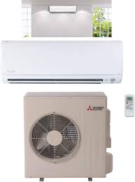 The ductless air conditioning system outdoor units, which have a small footprint and can be hidden by foliage, complete the system. Amazon Com Mitsubishi 12 000 Btu 1 Ton Cooling Heating Ductless Mini Split Wall Mounted Air Conditioning System 115v 17 Seer Appliances