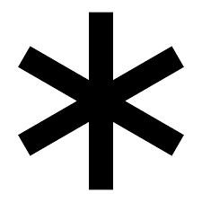 Norse rune symbols were used during the third reich. File Astronomical Symbol For Star Svg Wikimedia Commons