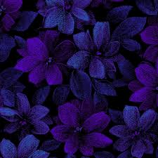 Wrapping the spectrum into a color wheel  edit  if the visible spectrum is wrapped to form a color wheel, purple appears midway between magenta and violet : Midnight Garden 3420 1 Dark Blue Packed Floral