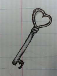 This The Key To My Heart Drawing Of Heart Shaped Key Key Drawings Heart Drawing Heart Shapes
