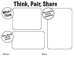 They will need to decide how to best reconcile their two answers, either by combining answers, rationalizing the separate answers, or choosing one of the two answers for the next step. Think Pair Share By Constructivist Classroom Tpt
