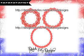 Download 3 Rose Border Cut Files Monogram Svg Mothers Day Svg Diy 218322 Cut Files Design Bundles