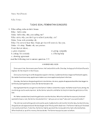 More images for soal song kelas 9 » Soal Pilihan Ganda Song