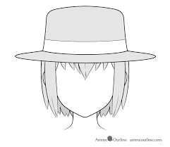 Cap hat drawing anime png clipart anime boy balloon. How To Draw Anime Hats Head Ware Animeoutline