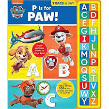 147 kostenlose bilder zum thema alphabet letters. Paw Patrol Chase Skye Marshall And More Trace And Say 26 Button Early Learning Sound Book Alphabet 100 First Words And More Walmart Canada