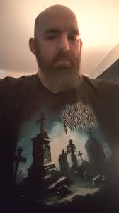 Hey guys. I'm a fellow metal head who happens to work in the funeral  industry. I'm selling these t-shirts to go towards my education but I'd  love to see these shirts being