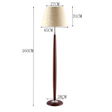 Hochwertige Massivholz Led Stehlampe Retro Schlafzimmer Nachttisch