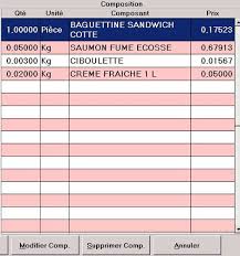 Logiciel De Restaurant Logiclass Fiches Techniques Controle Des Marges Tarifs 12