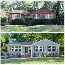 I've got a fun project i'm helping with and want to share it with y'all today! When Hgtv Asked John And Whitney Spinks To Reprise Last Summer S Flipping The Block Success Brick Exterior Makeover Home Exterior Makeover Exterior Remodel