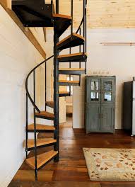 Stairs in a corner of your house then probably you will love this idea of illuminating the stairs from within. Space Saving Staircase Design Houzz