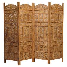 Excellent quality partition dividers for sale call or what's app 0605262368.read more. Hand Carved Vintage Solid Teak Folding Screen Room Divider Brass Inlaid Detail For Sale At 1stdibs