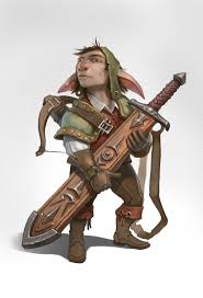 Artstation Goblin Squire Denis Zhbankov Dungeons And Dragons Characters Concept Art Characters Fantasy Creatures