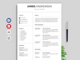 Simple Resume Format Cv Template Free Download 2020