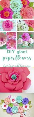 They won't' die because they were never alive to begin with, and your colors patterns and flower types are endless. How To Make Paper Flowers Step By Step