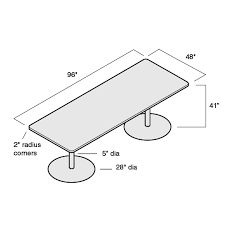 Groupwork Rectangular Conference Table Product Dimensions Conference Table Home Office Furniture Office Furniture