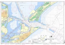 Noaa Nautical Chart 11324 Galveston Bay Entrance Galveston