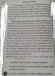 Lalu dalam memilih jenjang pendidikan selanjutnya, apa saja yang harus dipertimbangkan? Alasan Kutipan Tersebut Merupakan Buku Nonfiksi Adalah