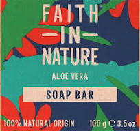 Натуральное твердое мыло с алоэ вера Faith In Nature Aloe Vera Soap