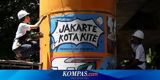 Gambar mewarnai pemandangan monas grosir dp bbm terbaru 2019. Mewarnai Jakarta Ala Anies Sandiaga Halaman All Kompas Com