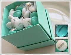 Chocolate Candy Bridal Shower Favors Tiffany Themed Bridal Shower Tiffany Bridal Shower Personalized Bridal Shower Favors