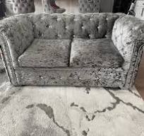 Las mejores ofertas en Terciopelo Gris Sofás, sillones y ...