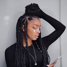 You will find cute bobs, accessorized braids, updos and more. The Complete Guide To Box Braid Sizes Un Ruly