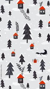 Pattern cute winter iphone wallpaper. Illustrated Phone Wallpaper Download December Dinara Mirtalipova Osbp Jpg 640 1 136 Pixels Iphone Wallpaper Winter Christmas Phone Wallpaper December Wallpaper